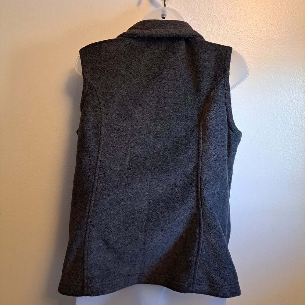 Columbia Ladies Benton Springs Gray Vest full zip Size Medium - Picture 3 of 7
